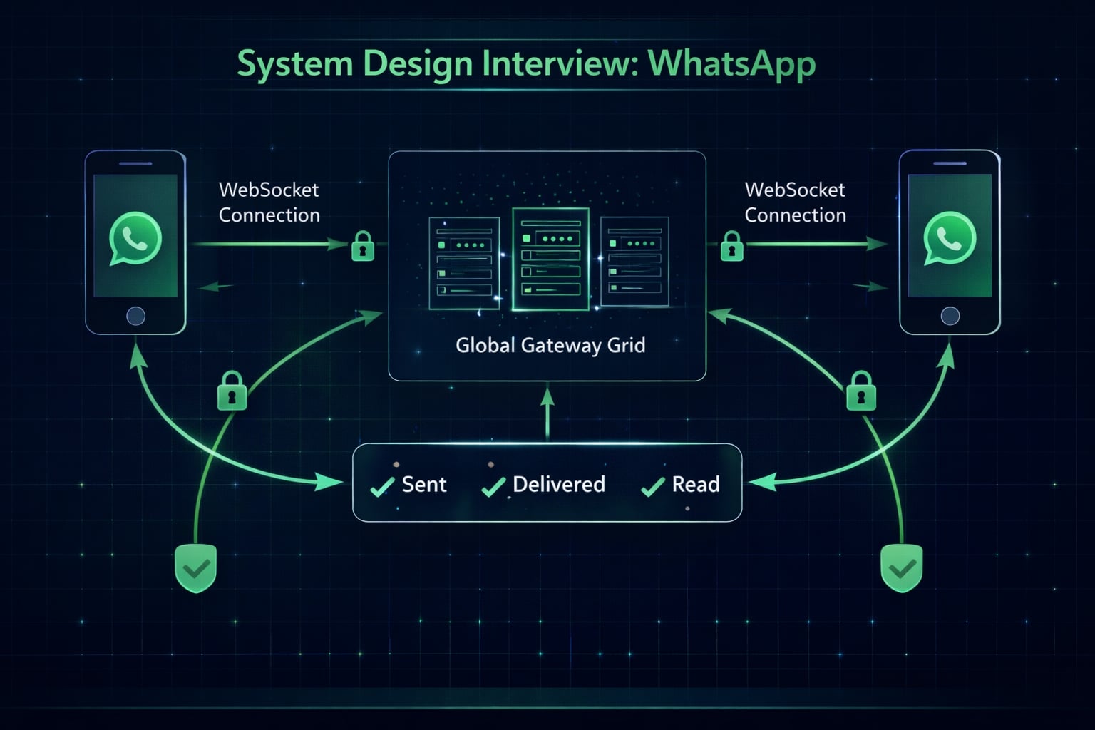 System Design Interview: Design WhatsApp Chat System